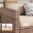 8 Piece Rattan Sectional Seating Group With Cushions-194128189
