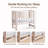 6-in-1 Greenguard Gold Certified Convertible Cradle to Mini Crib, Beige-1386478716
