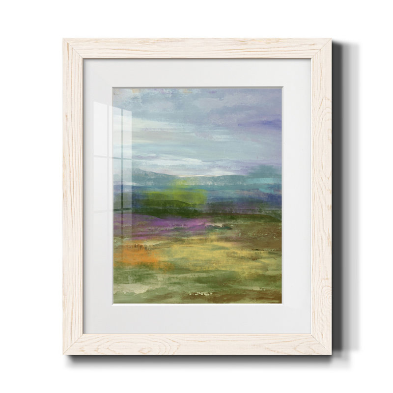 Rainy Paris II - Cadre photo, reproduction d'art sur papier, Blanc, H 20 po x l 17 po x P 1,5 po