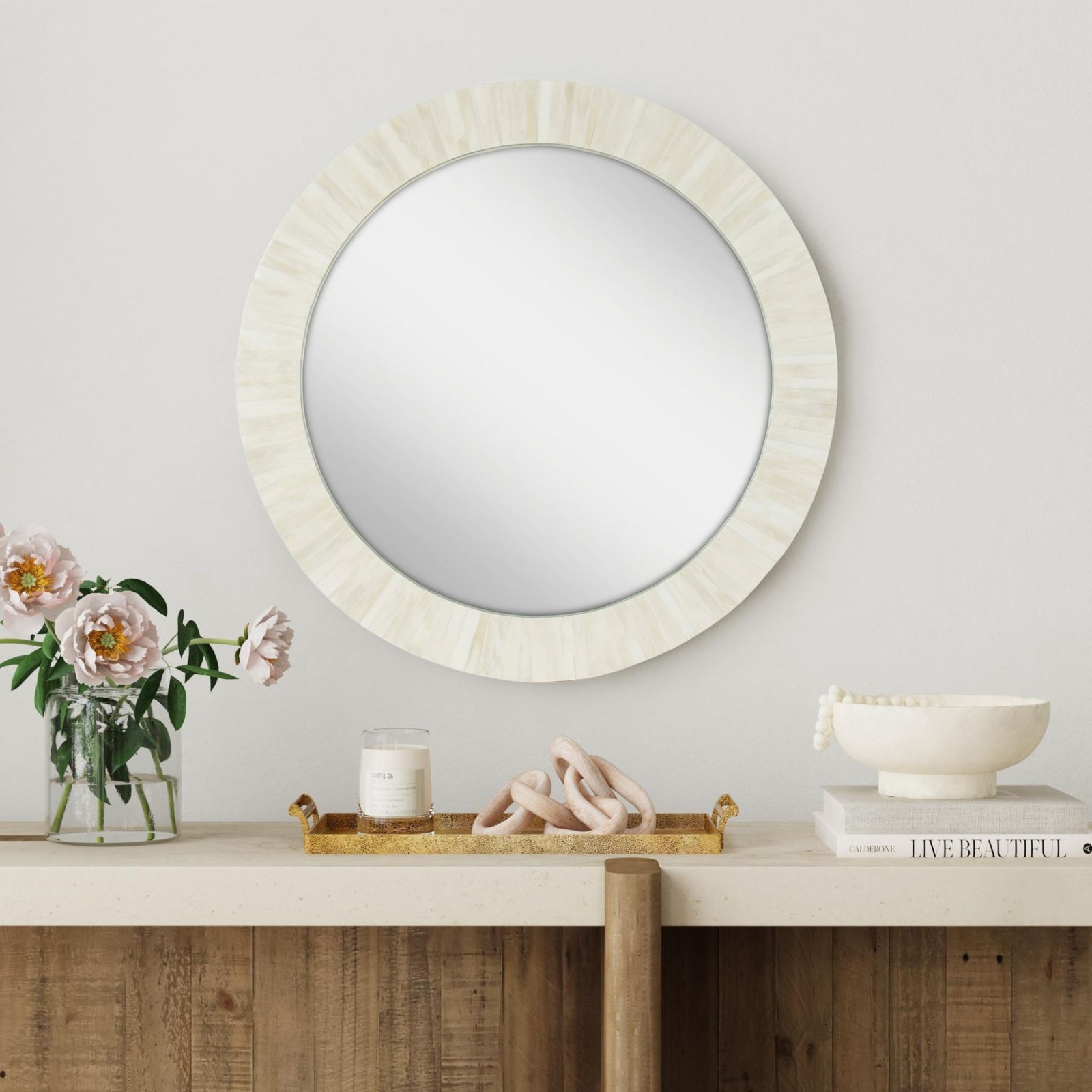 Ceri 29" Accent Mirror, Round