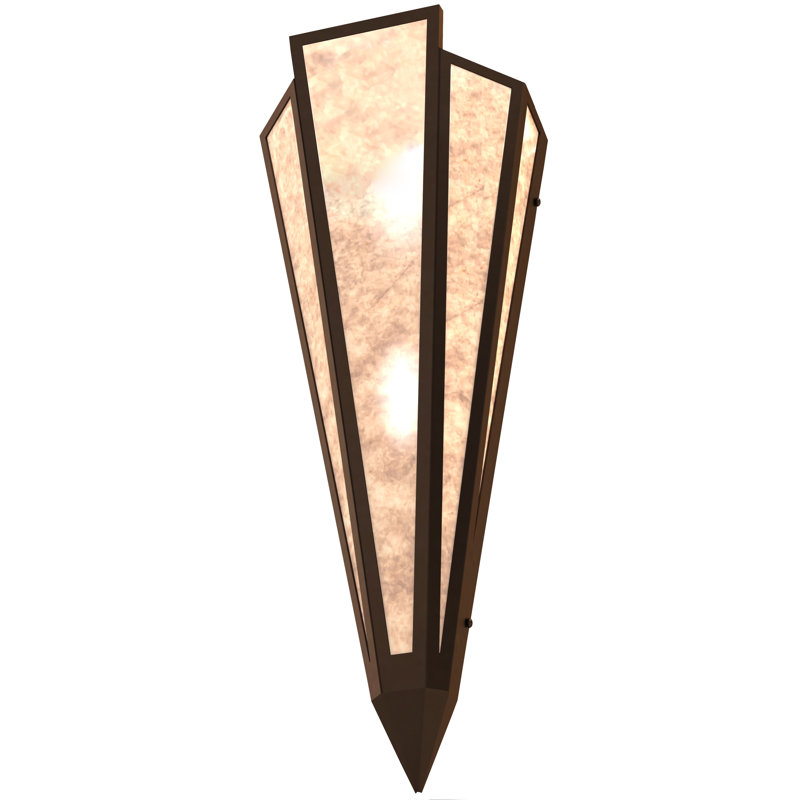 Brum 2 - Light Flush Mounted Sconce, Timeless Bronze