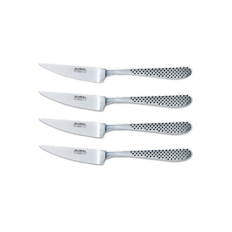 Global Knives 4 Piece Steak Knife Set