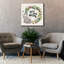 Art mural sur toile Trinx «Purrfect Garden V3» par Janelle Penner, 37 po x 37 po-2026956367