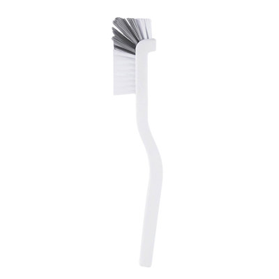 Bouteille d'eau 2pc Brosse à récurer pour cuisine Bonde à angle droit Brosse de salle de bain pour évier Casserole domestique Coins de coin Carrelage de nettoyage de lignes avec poils raides