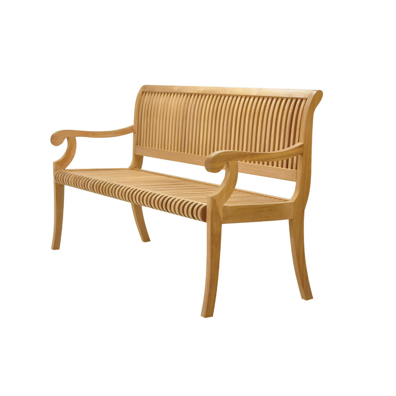 Magdaleno Outdoor Teak Bench