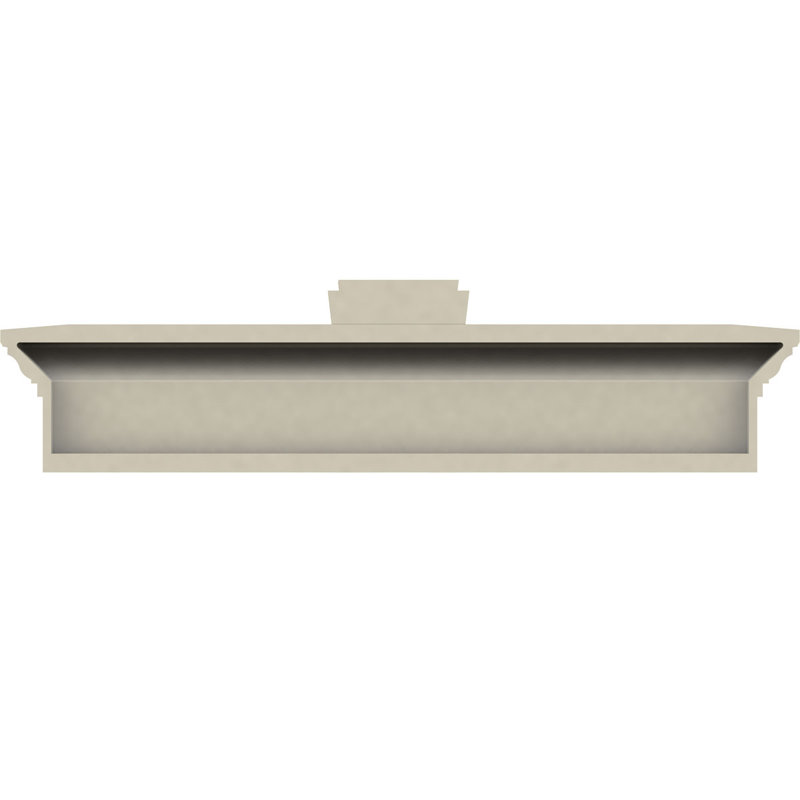 Endurathane Traditional Crosshead with Deco Keystone, 108 inches