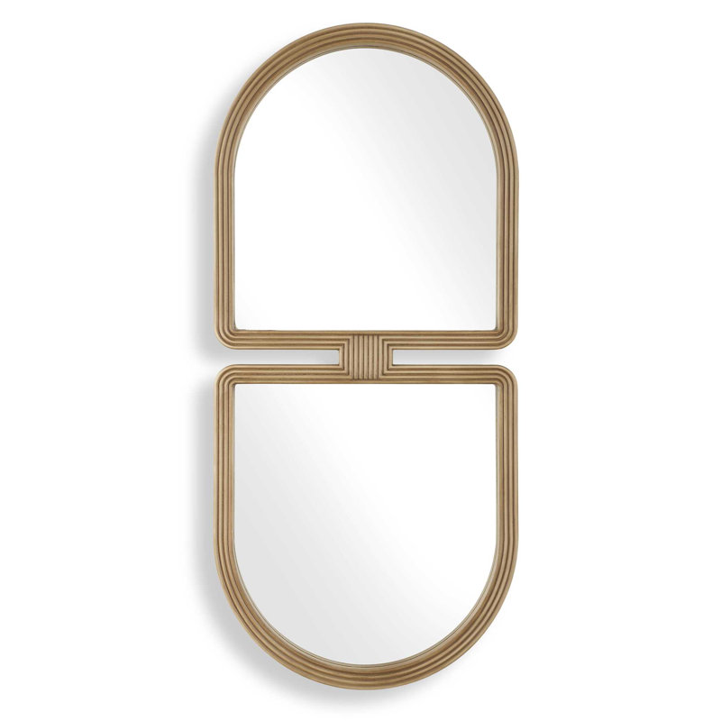 Uttermost Jacques Art Deco Gold Mirror