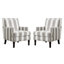 Fauteuil de 25,6 po de large Arafa-1970558600
