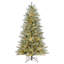 Sapin de Noël Silverwood Pine de 2,3 m (7,5 pi) avec 8 lumières fonctionnelles, dont une lumière scintillante.