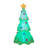 Décoration de sapin de Noël gonflable illuminé 9 pi