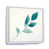White Floater Framed