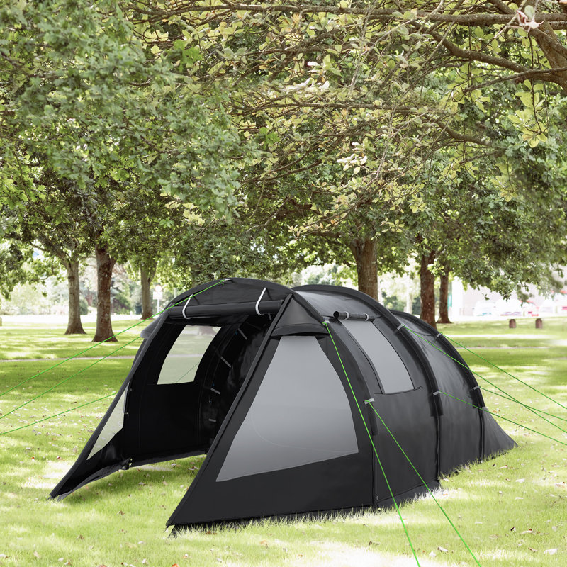 Dahlstrom 4 Person Tent, Black