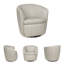 Fauteuil d'appoint pivotant Kierreys