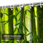 Green Zen Bamboo Forest Nature Shower Curtain with 12 Hooks-1368226465