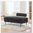 49.6" Wide Upholstered Bench with Adjustable Back-971028148