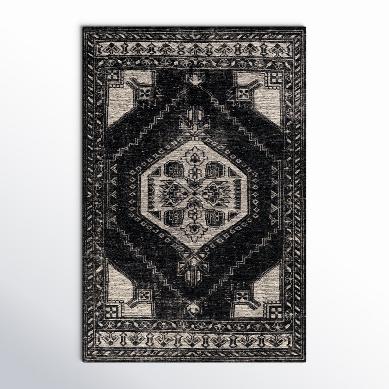 Zahra Wool Oriental Area Rug, Rectangle 2' x 3'
