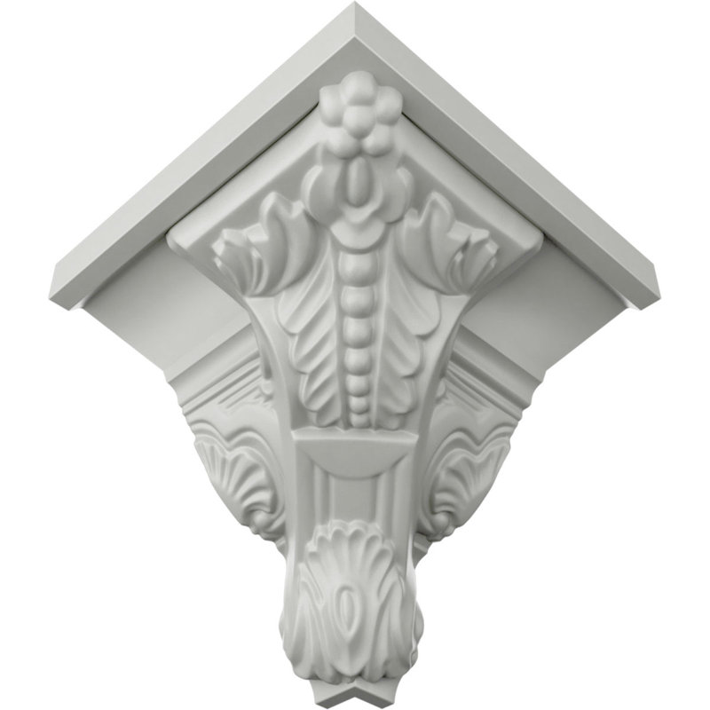Moulure de coin extérieure Endurathane (correspond à la moulure MLD05X06X08MO), P 6 1/4 po x H 5 1/4 po, apprêtée en usine