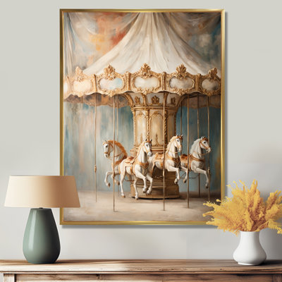 Carrousel beige Merry Go Round - carrousel