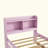 Bed With Trundle,Bookcase