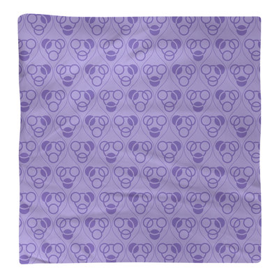 Serviette de table en coton classique Circles Waves