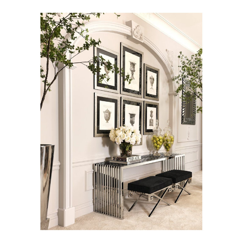 Carlisle Console Table, 28.74" H x 59.06" W x 14.96" D