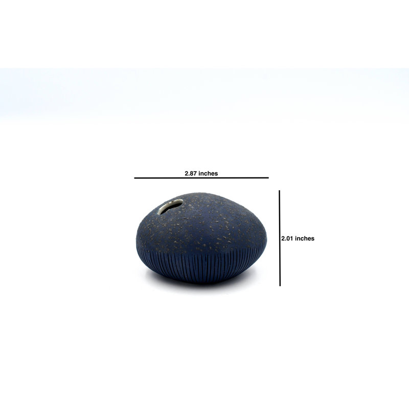 Vase de table Allysse, Bleu