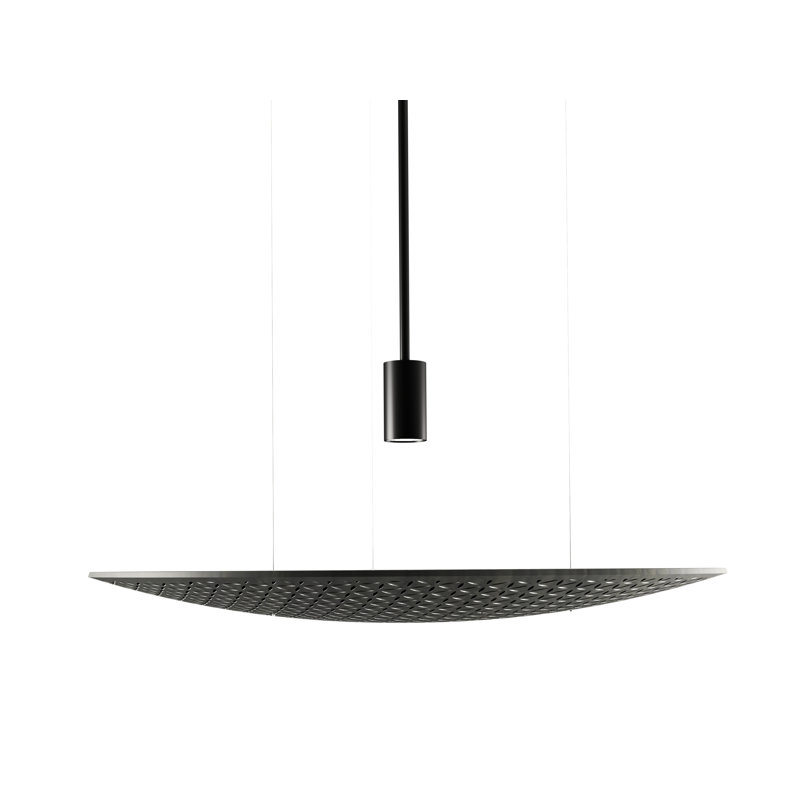 Harmonia 1 - Light Pendant, 118" H x 31.5" W x 31.5" D, Charcoal