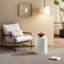 Cylindrical 35x35x44cm Side Table Stone Shape Magnesium Oxide Sofa Table-47026826