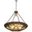 Luminaire suspendu bol 8 lumières Salcombe