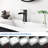 ADA Waterfall Bathroom Faucet - Single Handle Brass Faucet With Drain, 1-Hole-118546108