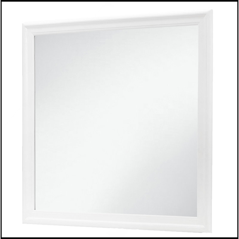 Miroir Charlton, Blanc