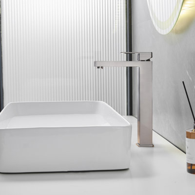 Single Hole Single Handle Bathroom Vessel Sink Faucet