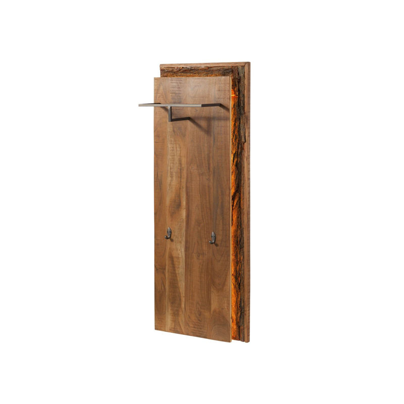 BARK Solid Wood Wall Mounted Coat Rack