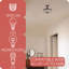 Plafonnier semi-encastré 1 lumière Kira Home Norwell