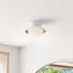 Jason Single Light Glass Flush Mount