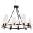 Ellipse 10 - Light Steel Classic / Traditional Chandelier