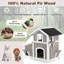 Abri pour chat en bois Eastbourne