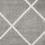 Eielt area rug Machine Woven Rectangle Greay/Cream-856785919