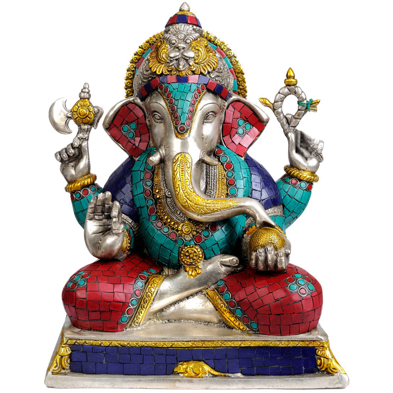 Lord Ganesha (avec incrustation)