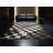 Soft Plush Earls Preppy Checkered Area Rug in Gray – Black Binding-2119643202