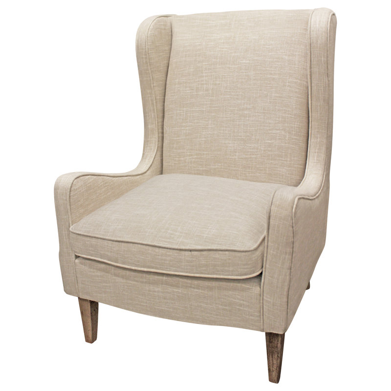 Fauteuil l 29 po Prins, Lin brun