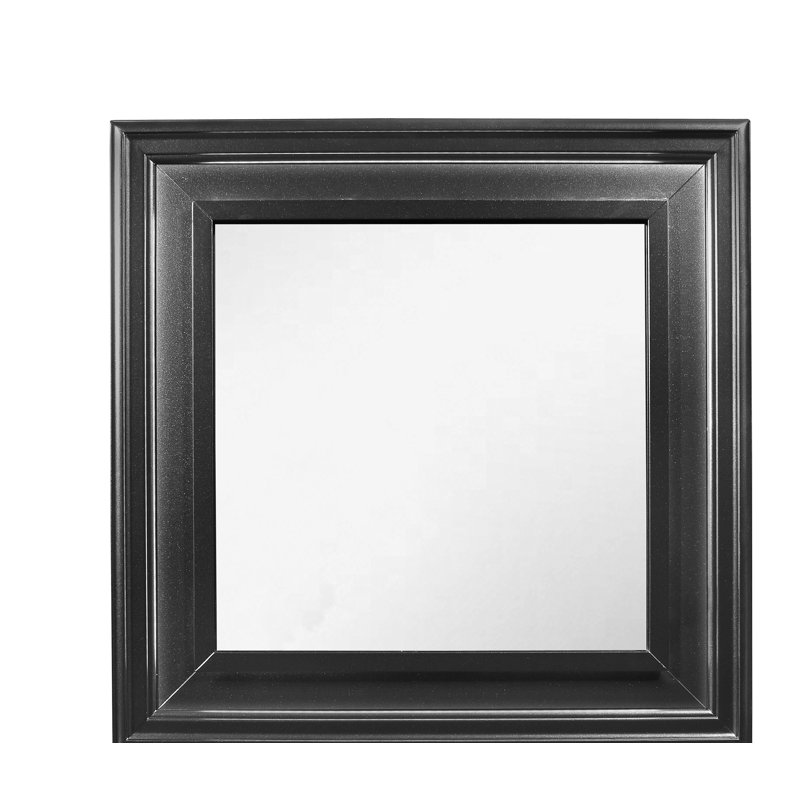 Miroir de chambre Villalobos, Gris