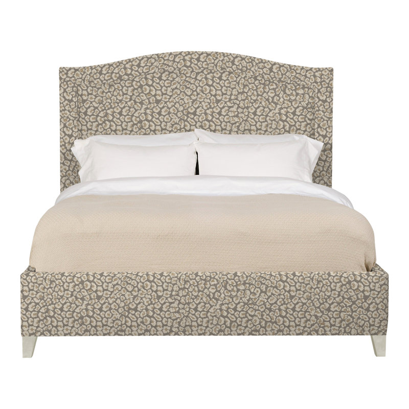 Caroline/Casey Upholstered Bed, Wrenn, Tuck Metal, Queen