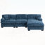 Canapé modulaire en L à assise profonde-1643575196