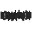 5-Hook Wall Mounted Coat Rack, Flip Down Hooks for Entryway, Bedroom, Office-578164053