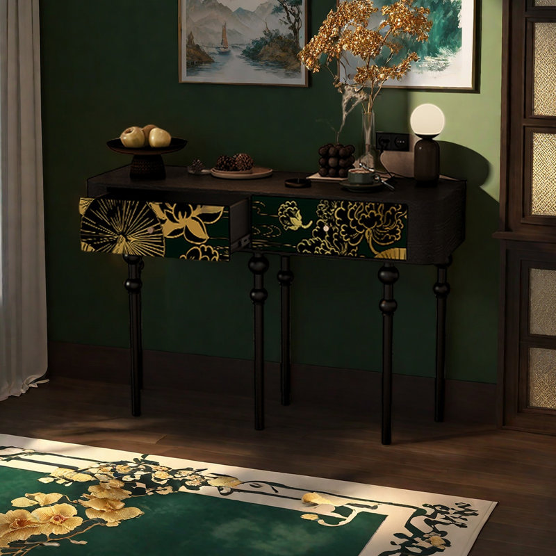 Console en bois de style moderne