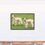 Petits agneaux encadrés sur toile-457968907