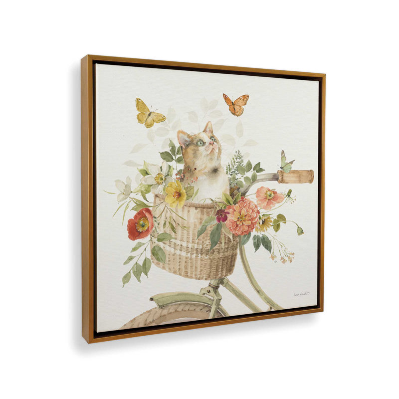 «Garrard I» par Lisa Audit, reproduction d'art sur toile, H 21,5 po x l 21,5 po, Impression encadrée sans passe-partout, Doré