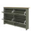 Limestone 4 Door Flip Down Shoe Storage-100675808