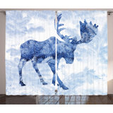 Burlands Polyester Semi Sheer Curtain Pair